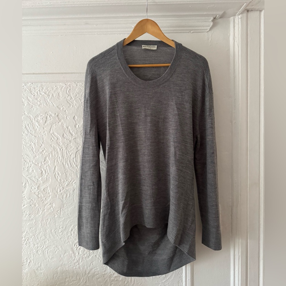Balenciaga Gray Sweater